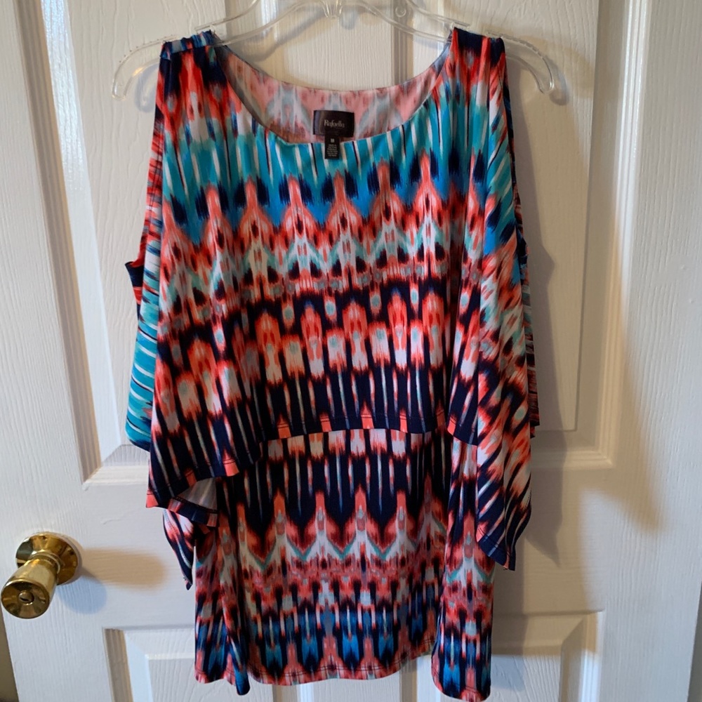 Cold Shoulder Dressy Shirt